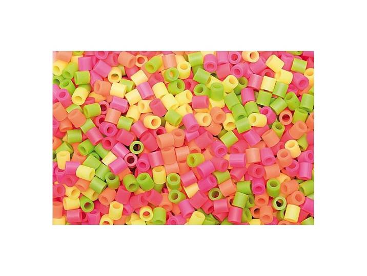 Rico Bügelperlen, neon mix