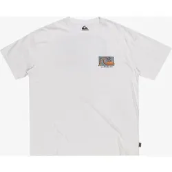 QUIKSILVER Herren Shirt TAKEUSBACKBUBBL TEES, Größe XXL in Weiß Weiß