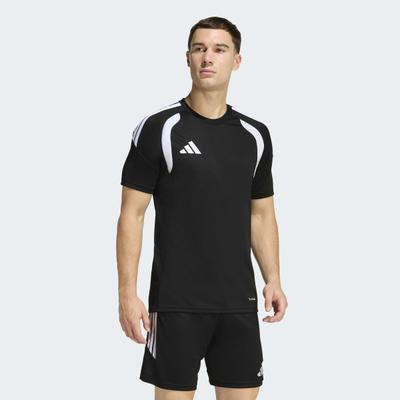 Fußballtrikot ADIDAS PERFORMANCE "TIRO26 LEAGUE JERSEY", Herren, Gr. 3XL, schwarz, weiß, Obermaterial: 100% Polyester, Rundhals, Trikots Fußballtrikot