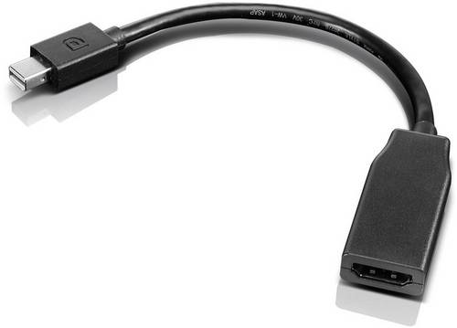 Lenovo 0B47089 Mini-DisplayPort / HDMI Adapter [1x Mini-DisplayPort Stecker - 1x HDMI-Buchse] Schwarz