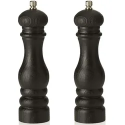 Salz- und Pfeffermühle Timber Höhe 22 cm, Carbonstahl, Holz