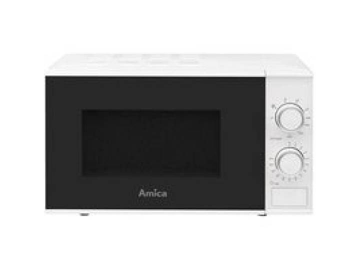Four à micro-ondes - Amica - AMGF17M2GW - 20 Litres - 800 Watt - 8 fonctions automatiques