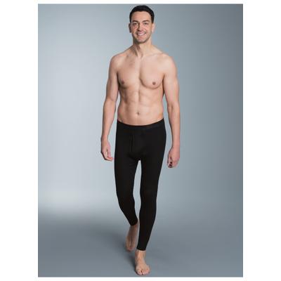 Lange Unterhose TRIGEMA "TRIGEMA Lange Unterhose im Doppelpack", Herren, Gr. 10, 2 Stk., schwarz, 100% Baumwolle (Bio-Baumwolle kbA), Unterhosen Unterhose Unterwäsche Multipacks Lange Unterhose