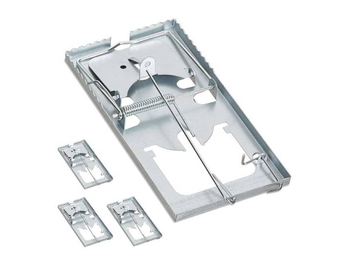 Relaxdays Lot de 8 tapettes souris