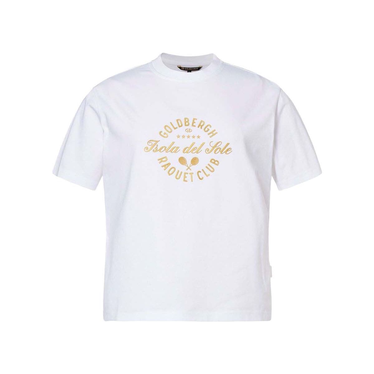 Goldbergh Aurelia Short Sleeve top white (8000) XS GB37212261-8000-XS