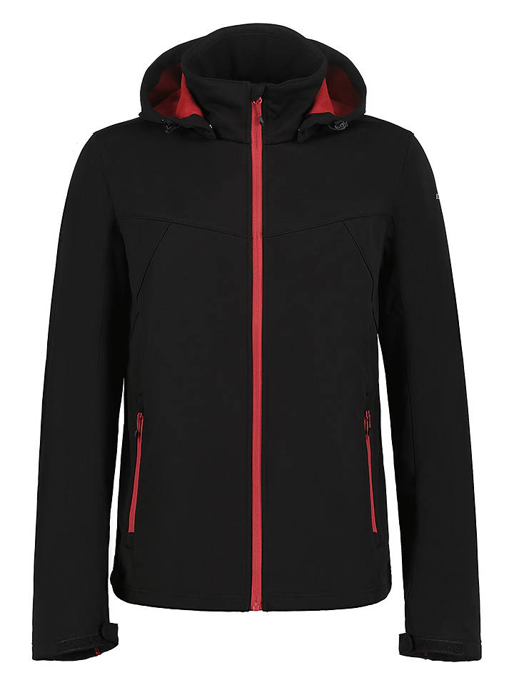 Icepeak Softshelljacke "Biggs" in Schwarz - 56