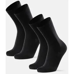LINER CREW SOCKEN - 2-Pack - Schwarz - 43-47