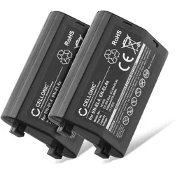 Subtel Akku für Nikon D3, D3s, D2X, D3X, F6, D2Xs, D2Hs, D2H (Kamera Akku), Kamera Stromversorgung, Schwarz