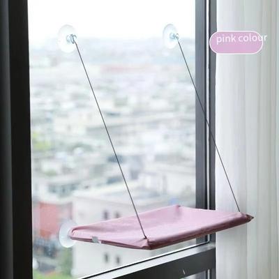 Uplifted Finds Elevated Window Lounge & Sunbathing Perch pink