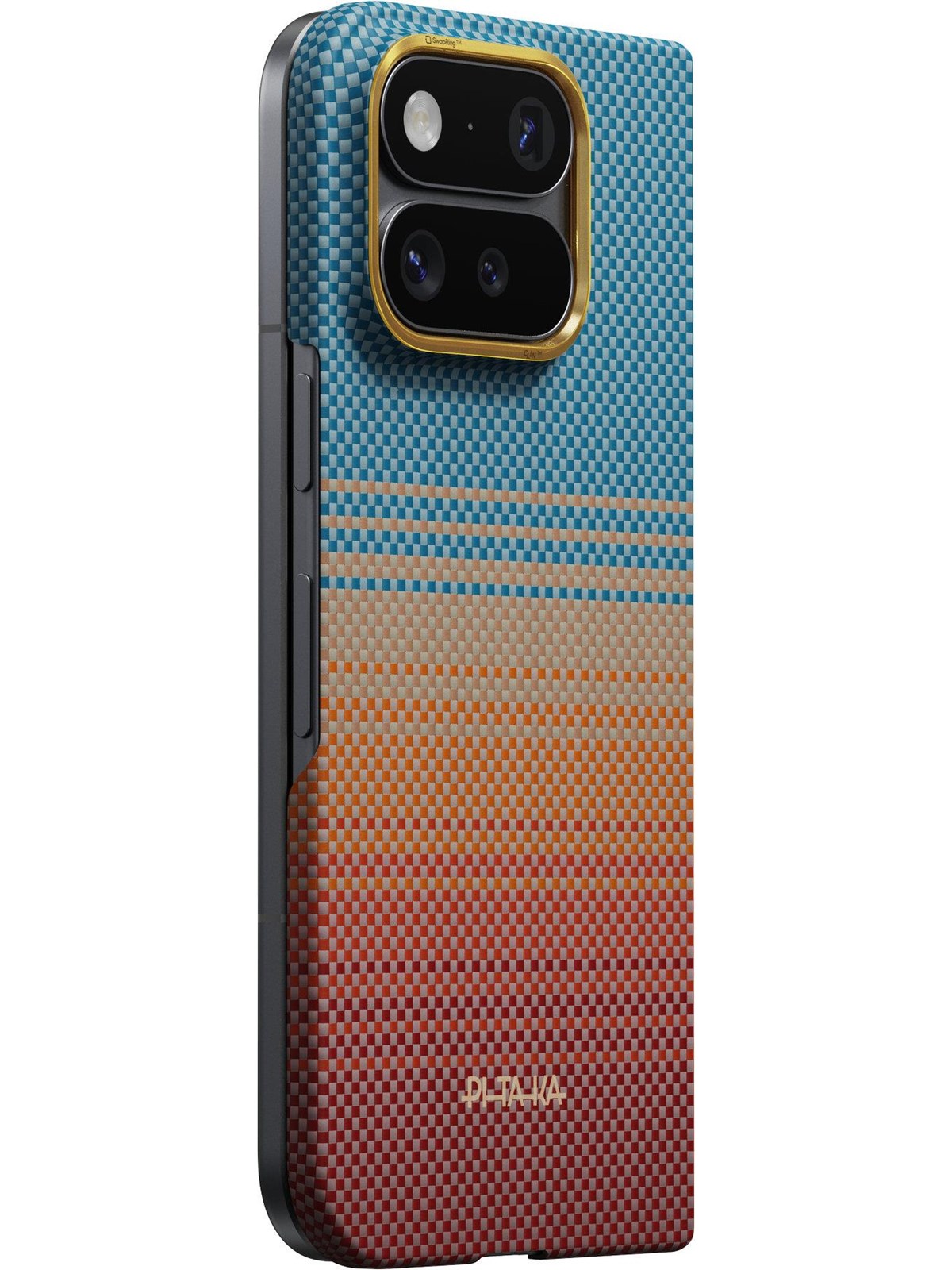 PITAKA Edge Case - Back Cover - California Dream Sunset 2.0 - Google Pixel 11 Pro Fold