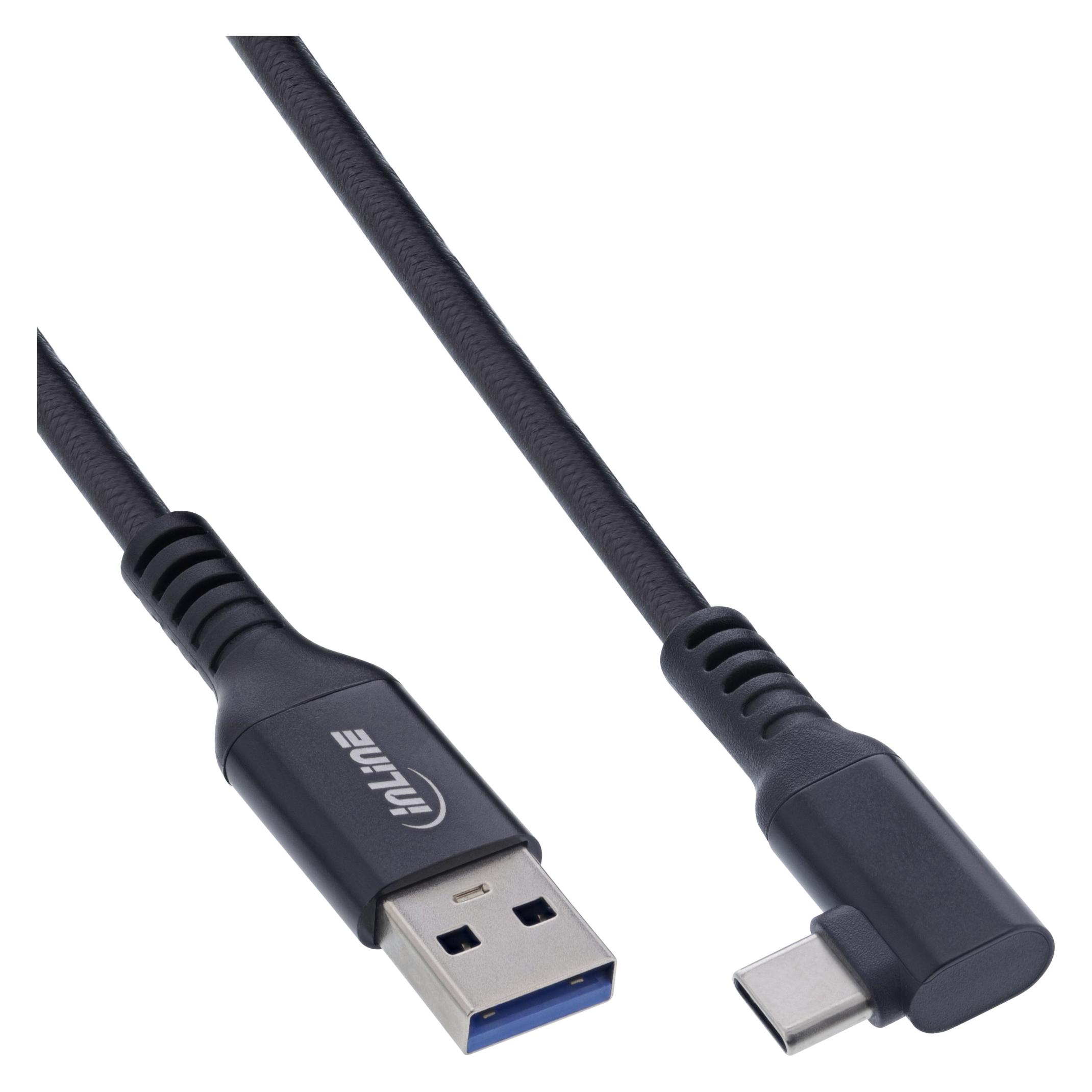 InLine USB Typ C - USB A (5 m, USB 3.2 Gen 1, 60 W) (35715V)