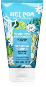 Hei Poa Tahiti Monoi Oil Tiara champô para cabelo seco a danificado 150 ml. Tahiti Monoi Oil Tiara