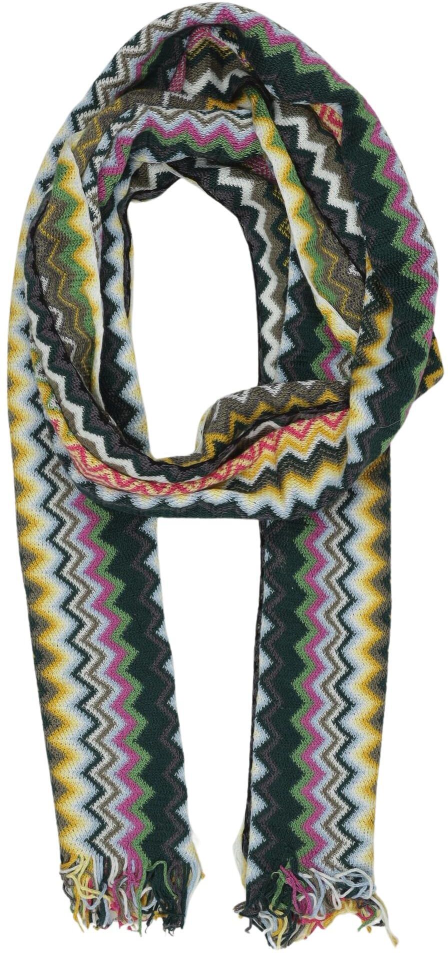 Missoni Damen Schal oder Tuch, Mehrfarbig, Baumwolle - Second Hand