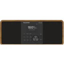 Telestar Top 300 (DAB+, FM, Bluetooth, WLAN), Radio, Braun