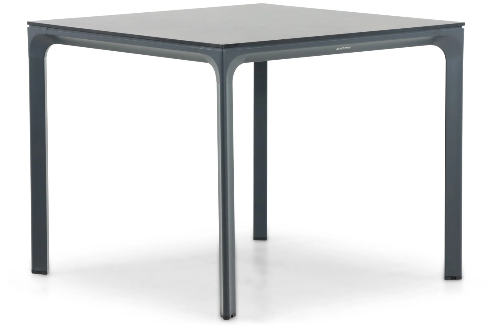 Lifestyle Garden Furniture Cesar dining tuintafel, antraciet, 90 x 90 cm