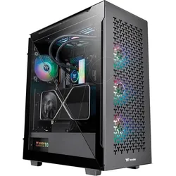 TT 28627 - Thermaltake Divider 500 TG Air ATX Gehäuse, schwarz