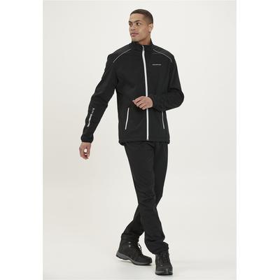 Sportanzug ENDURANCE "Naval", Herren, Gr. M, schwarz, 100% Polyester, unifarben, Sportanzüge, mit wasser -und winddichter Funktion