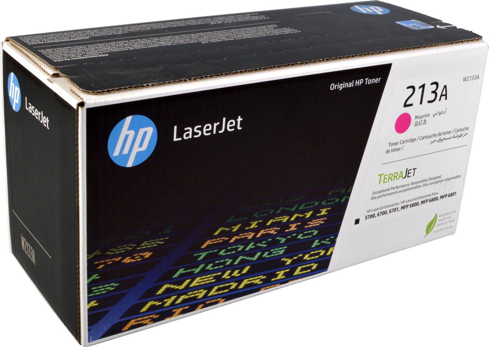 HP 213A CLJ tonercartridge Magenta voor HP OfficeJet Pro 3000 W2133A
