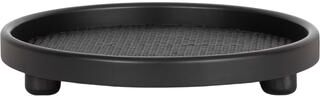Kate and Laurel Planche Round Woven Tray
