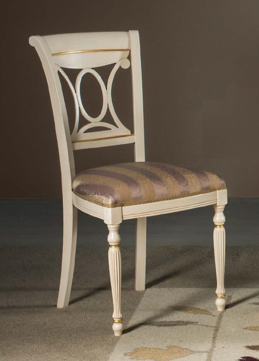 Set van 2 luxe houten eetkamerstoelen