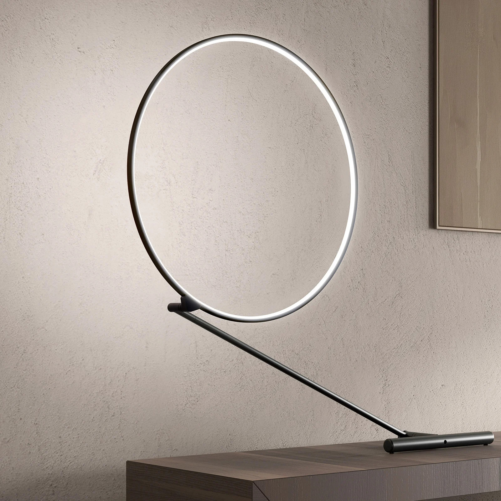 Poise Taffellamp Black KDLN - Designer LED Tafellamp van Metaal voor de Woonkamer