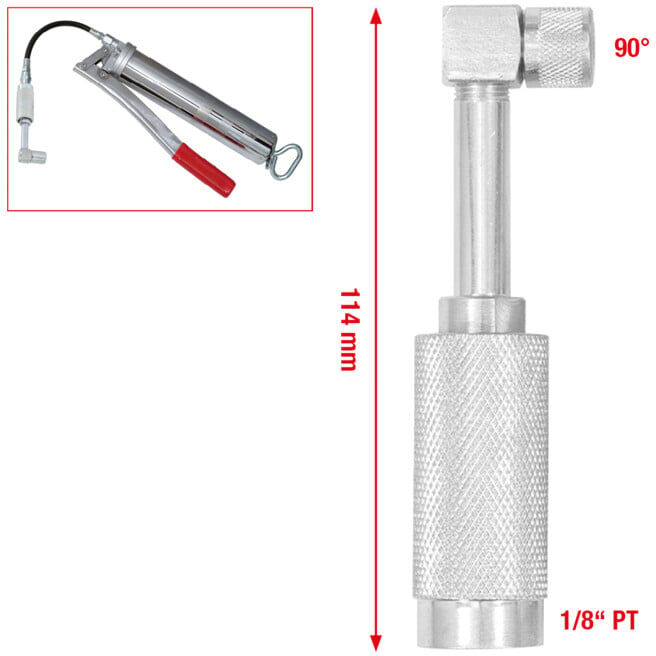 Support de graisseur à angle droit ; KS Tools (980.1101)