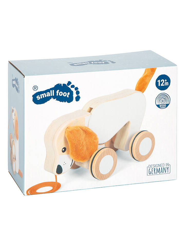 small foot Nachziehtier "Hund" - ab 12 Monaten - onesize