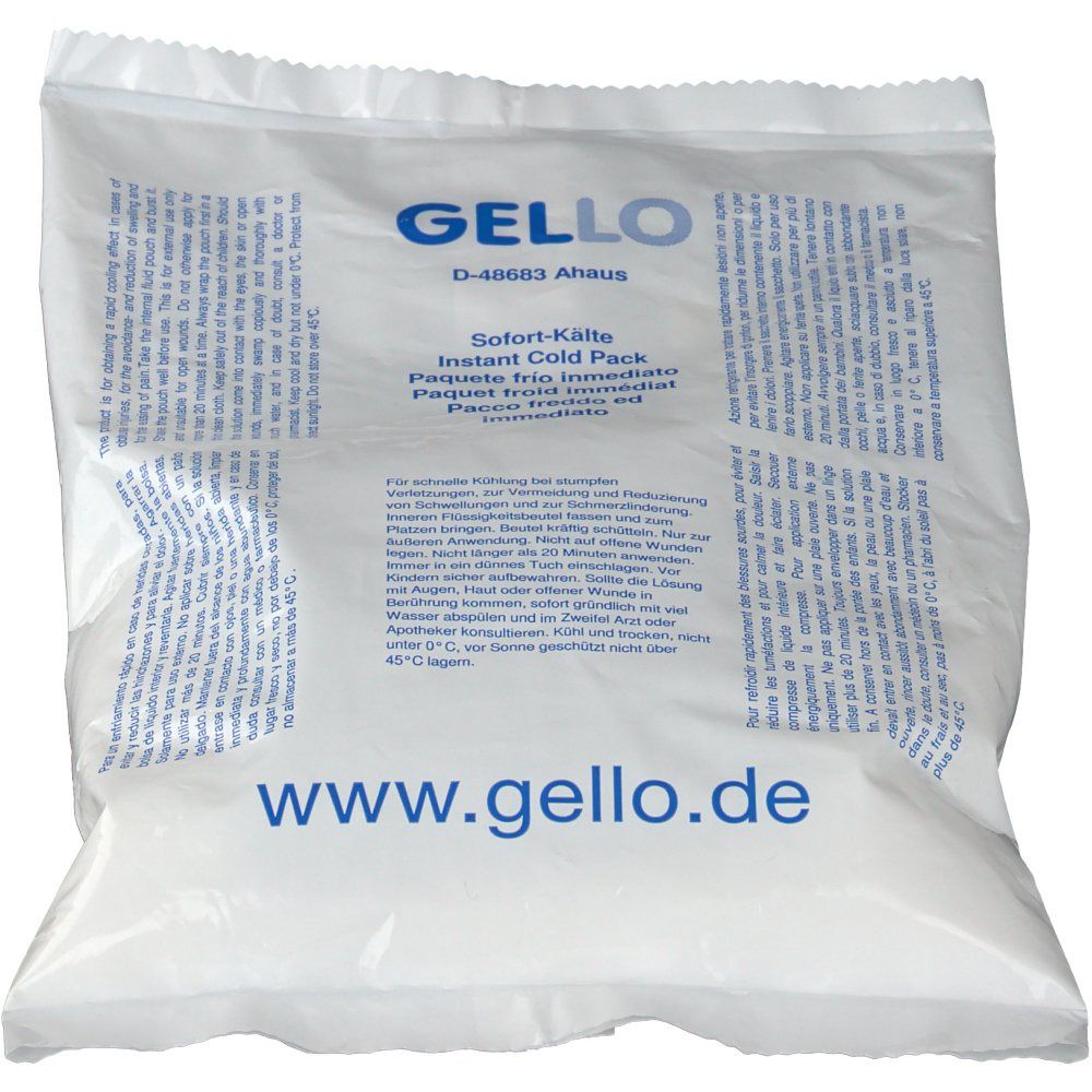Kälte Sofort Kompresse 15x21 cm lose 1 St Kompressen
