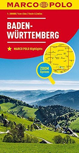 MARCO POLO Karte Deutschland Blatt 11 Baden-Württemberg 1:200 000 (MARCO POLO Karten 1:200.000) - Preis vom 10.10.2026 11:48:34 h