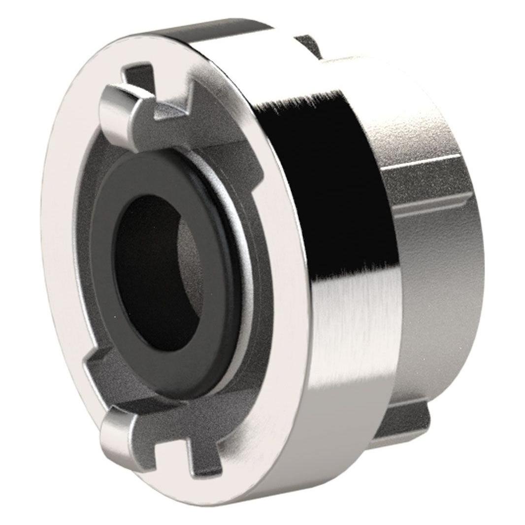 Riegler Storz-Festkupplung, Alu, Storz-Grösse 110-A, KA 133 mm, G 4 IG (2404.13340)