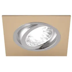 Einbauspot GU10 ALUM D BEIGE/CHROME IDEUS 03625