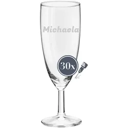 Sektgläser ROYALTY 100 ml geeicht Name horizontal 30 Stück