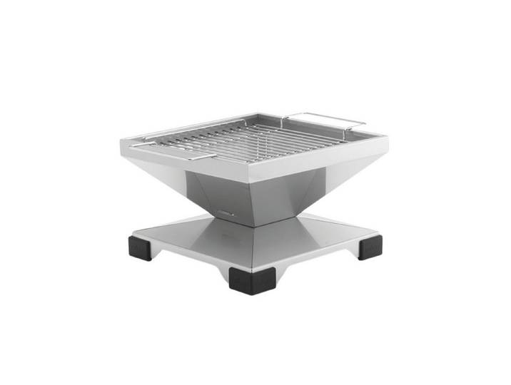 Thüros Holzkohlegrill Thüros T2 Holzkohle-Tischgrill Grillfläche 35 x 35 cm
