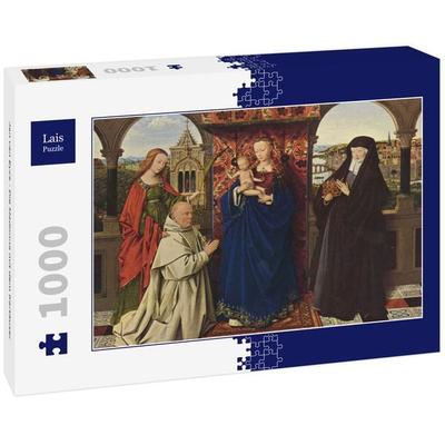 Lais Puzzle Jan van Eyck - Die Madonna mit dem Kartäuser 1000 Teile