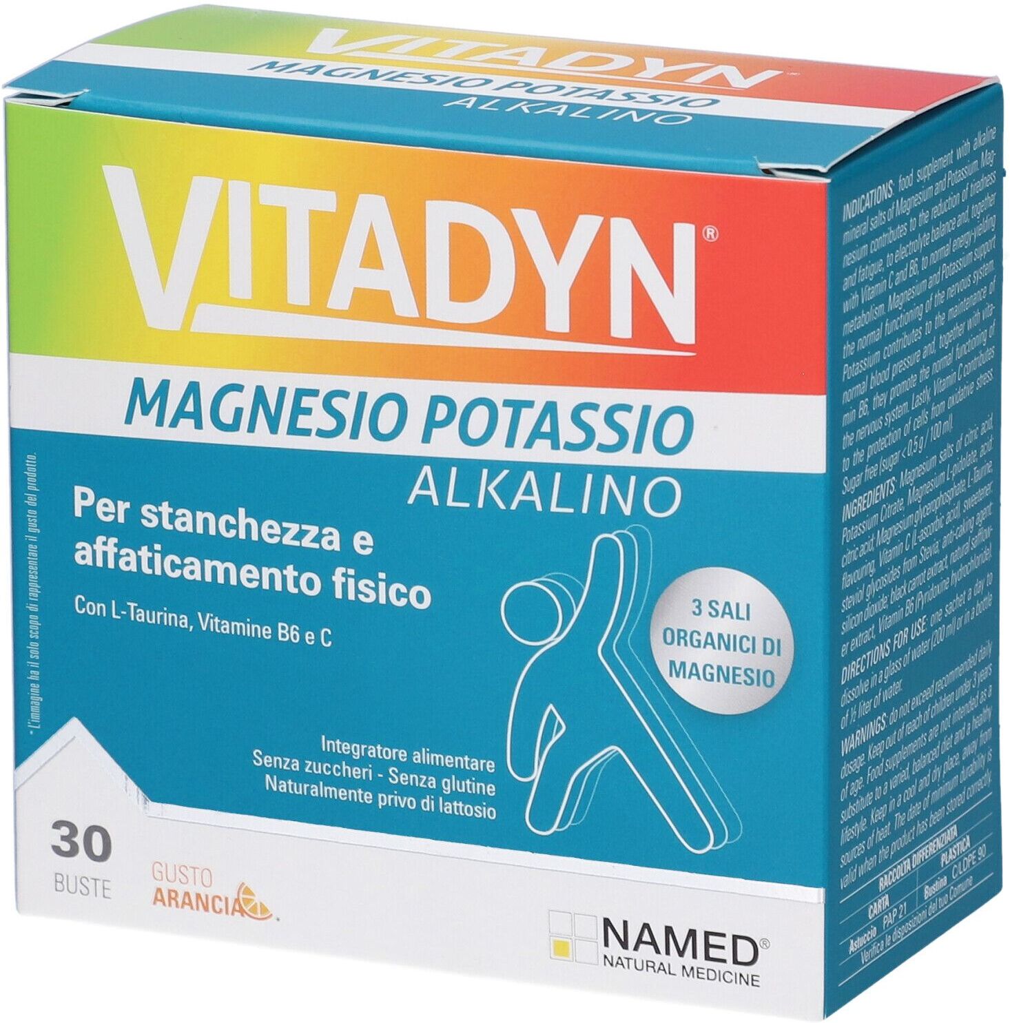 NAMED Srl Vitadyn Magnesio Potassio, 30 bustine