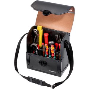 Parat Werkzeugtasche Top-Line Mini, leer, aus Echt Leder und Kunststoff