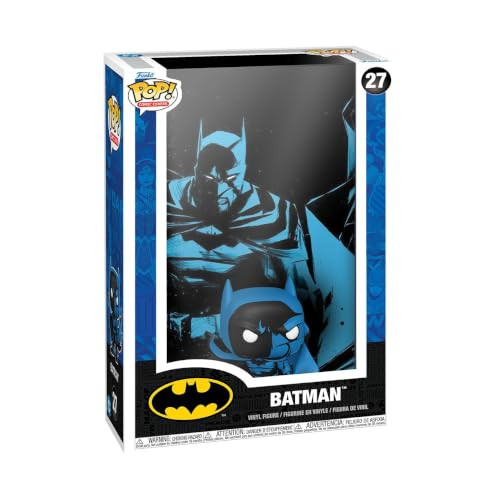 Funko POP! Comic Cover DC Batman Black & Blue Vinyl Figuur