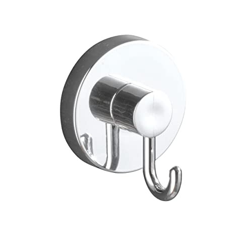 WENKO Vacuum-Loc Hakenset, 2 stuks, glanzend zilver