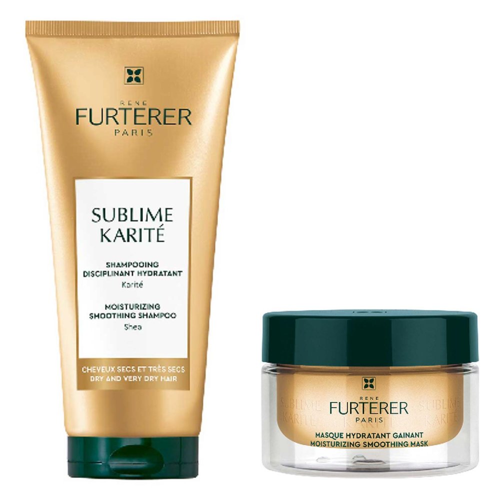 Furterer Sublime Karite Feuchtigkeit Shampoo + Karite Maske 08105108