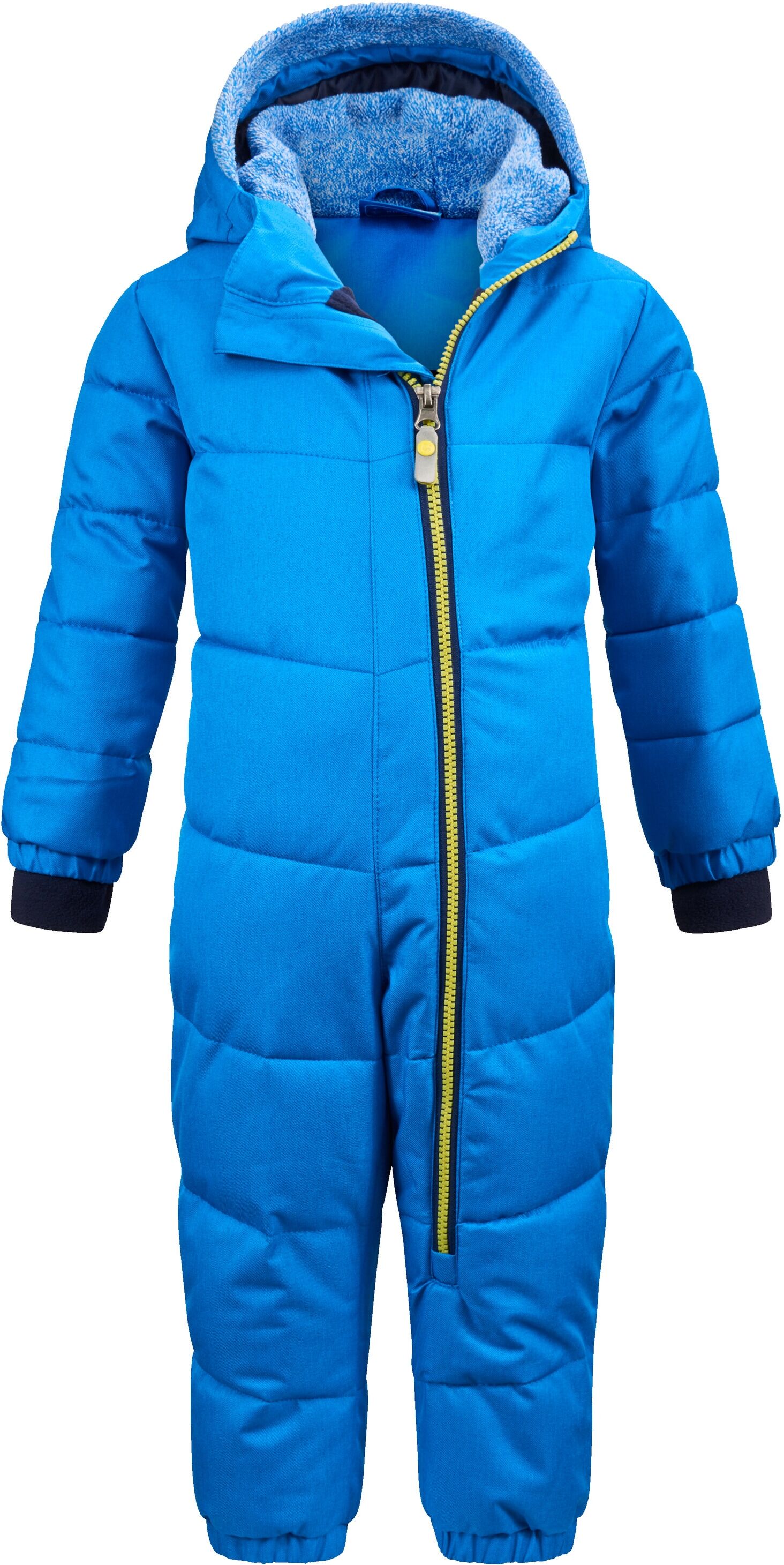 Schneeoverall KILLTEC "Twinkly MNS ONPC B", Mädchen, Gr. 86/92, Normalgrössen, blau, Obermaterial: 100% Polyester.Futter: 100% Polyester.Füllung: 100% Polyester, Overalls Schneeoverall, Wasserabweisender Schneeanzug mit Fleece und reflektierenden Details 