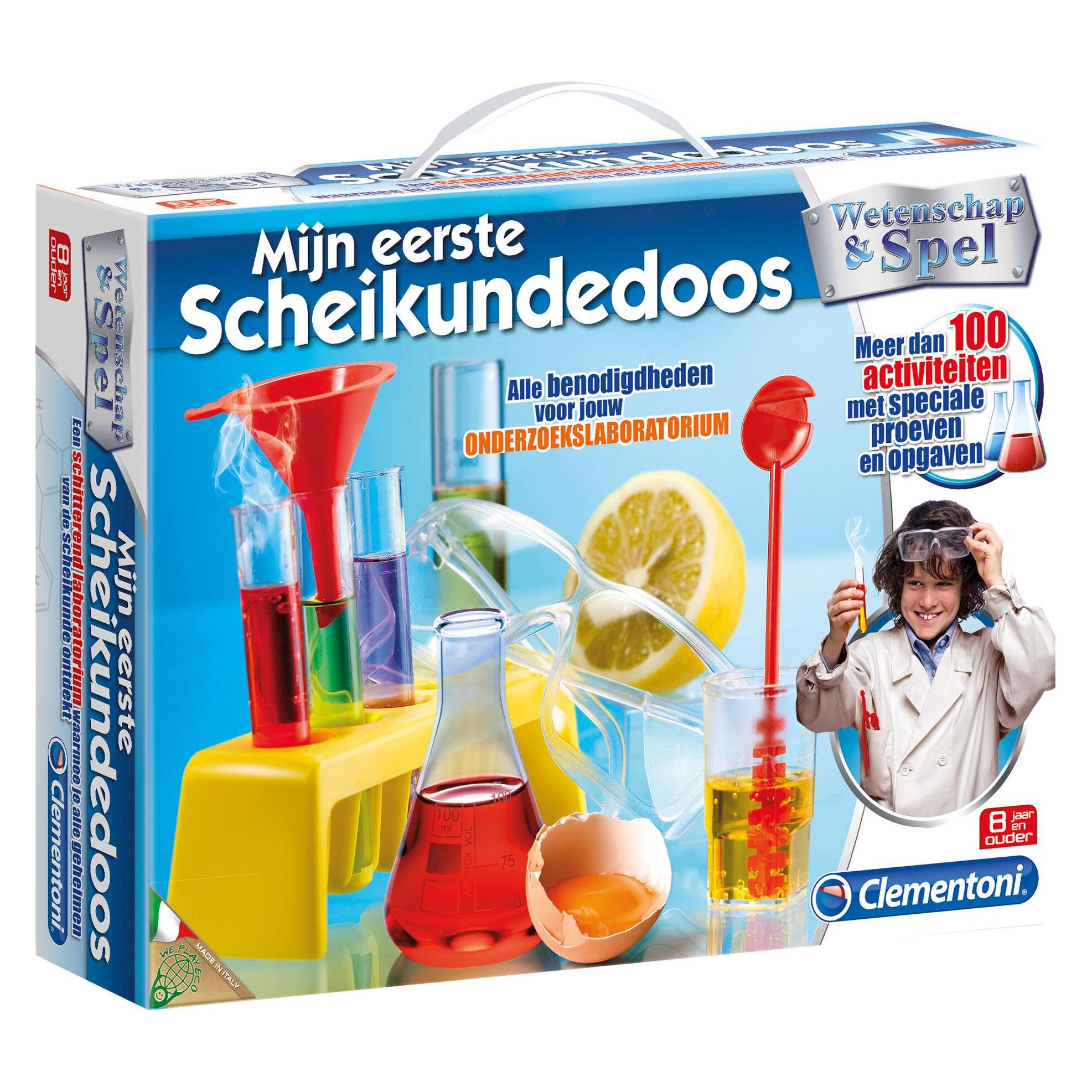 Clementoni Wissenschaft & Spiel - Meine erste Chemie Box (66414)