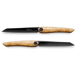 Nesmuk JANUS Steakmesser, 2er-Set Olivenholz