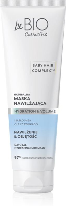 beBIO Baby Hair Complex Hydration & Volume masque hydratant cheveux pour donner du volume 150 ml