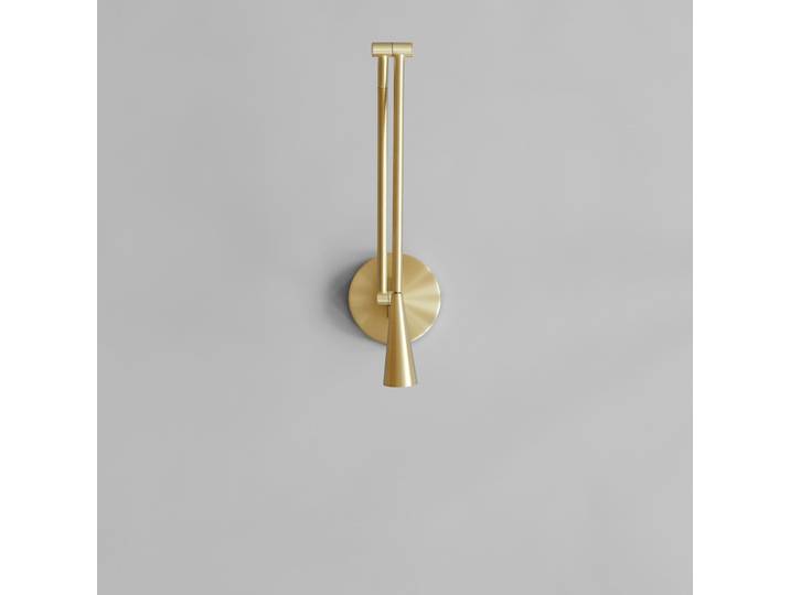 SNAKE Wandleuchte, messingfarben, Metall G9 - 101 Copenhagen - Wohnzimmer - Design - Aluminium - Einflammig