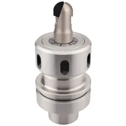 Aigner R5 Diamant (PKD) Hohlkehlschaftfräser 10x9/70mm S12 in HSK-F 63 Spannzangenfutter - C869-150R-M2
