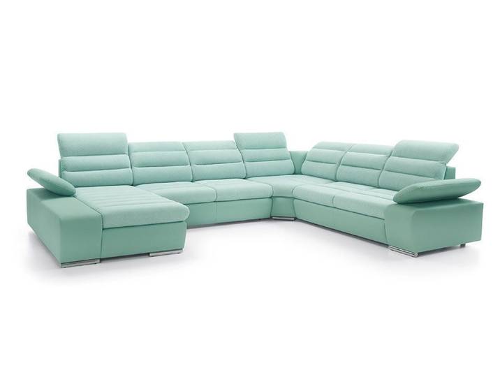 Xlmoebel Wohnlandschaft Ecksofa U-Form mit Schlaffunktion in modernem Design, Ecksofa U-Form, Hergestellt in Europa