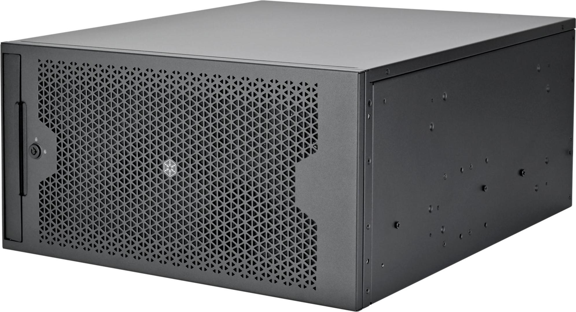 SilverStone RM53-502 schwarz - Server-Gehäuse - ATX - Server-Gehäuse - ATX