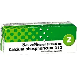 SCHUCKMINERAL Globuli 2 Calcium phosphoricum D 12 7.5 g