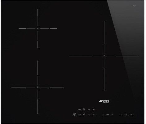 SMEG Placa inducción 3 zonas de cocción - SI5632D. Negro