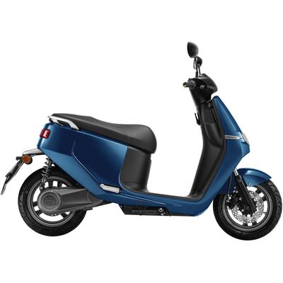 E-Motorroller SAXXX "SAXXX Ecooter E2S", blau (blau, schwarz), Elektromotorroller, 45 km/h, B:72cm H:108cm L:184cm